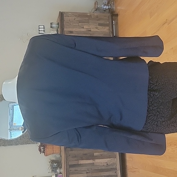 Arkis Navy Silk Evening Jacket - Picture 4 of 14